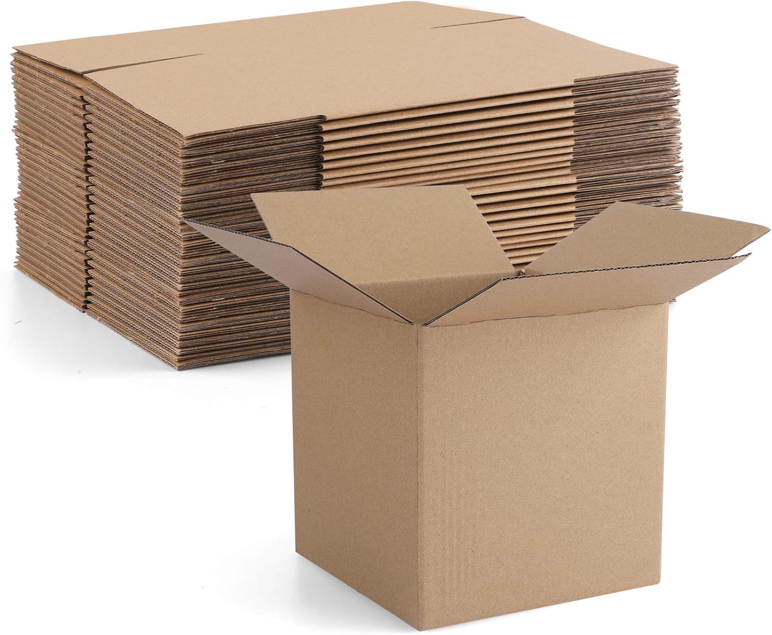 Eupako 10x7x5-Small-Shipping-Boxes-30-Pack-White-Corrugated-Box-Mailers, Cardboard Boxes for Packaging Small Business, Mailing - Image 7