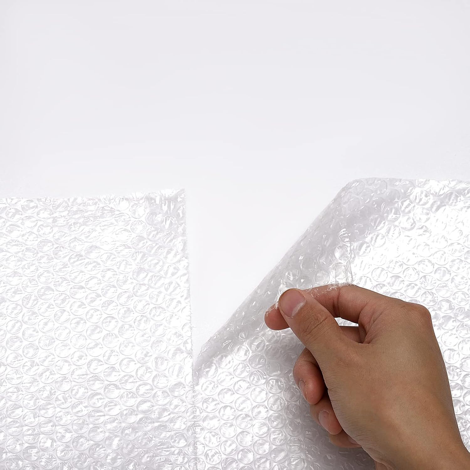 WANGUAGUA Bubble Packing Wrap for Moving Boxes Shipping Cushioning Supplies 1 Roll 12" X 15' Perforated - Image 3