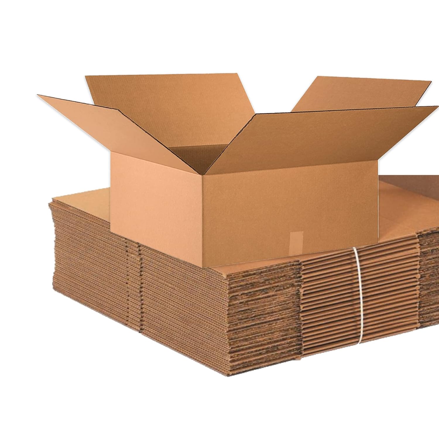 BOX USA Moving Boxes Large 24"L x 24"W x 10"H 10-Pack, Cardboard Box for Shipping, Moving, Mailing, Packing, Packaging and Storage