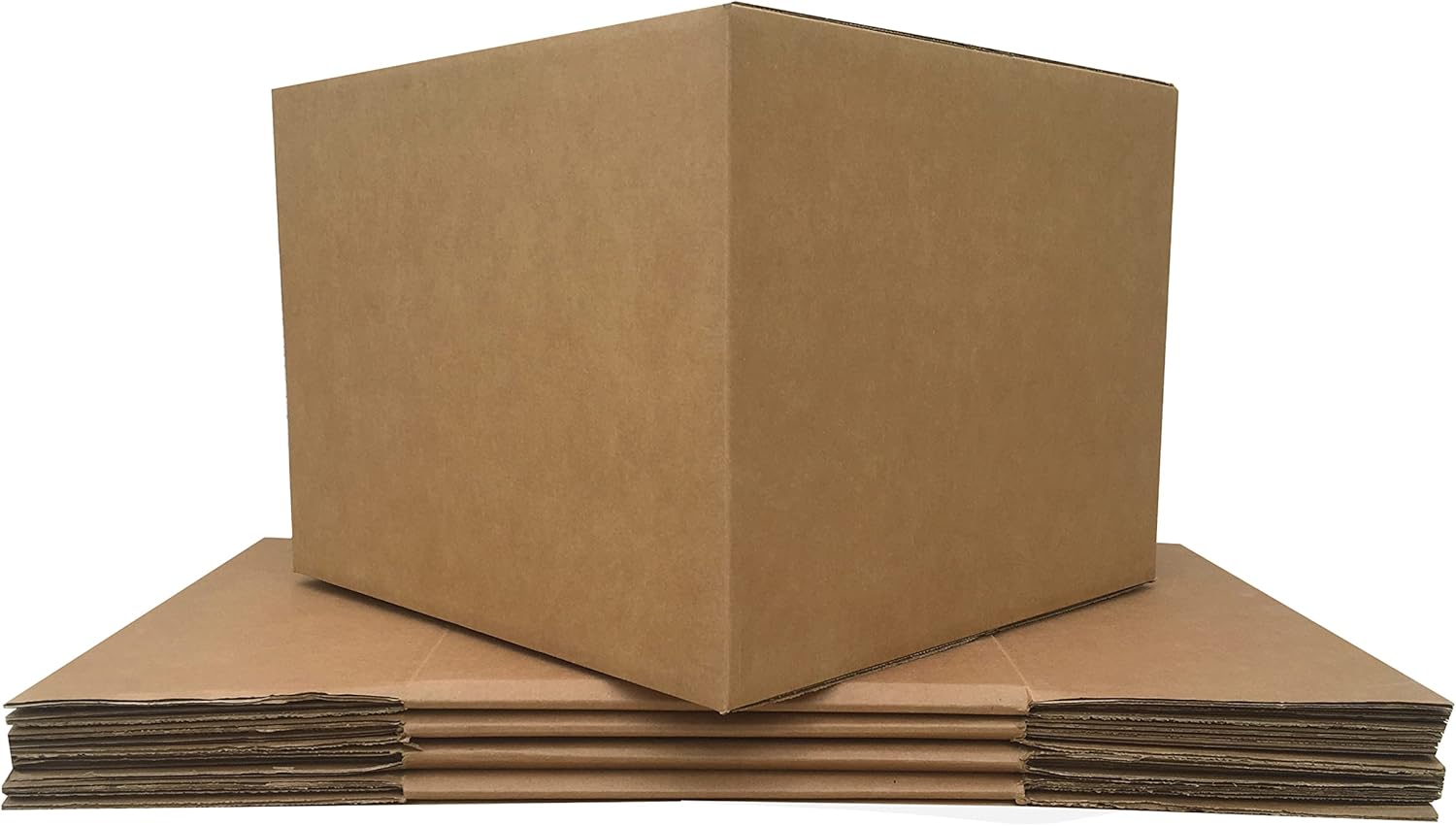 Alternative view of uBoxes Extra Large (Pack of 5) 23" x 23" x 16" Standard Corrugated Moving Box, Brown Corrugated