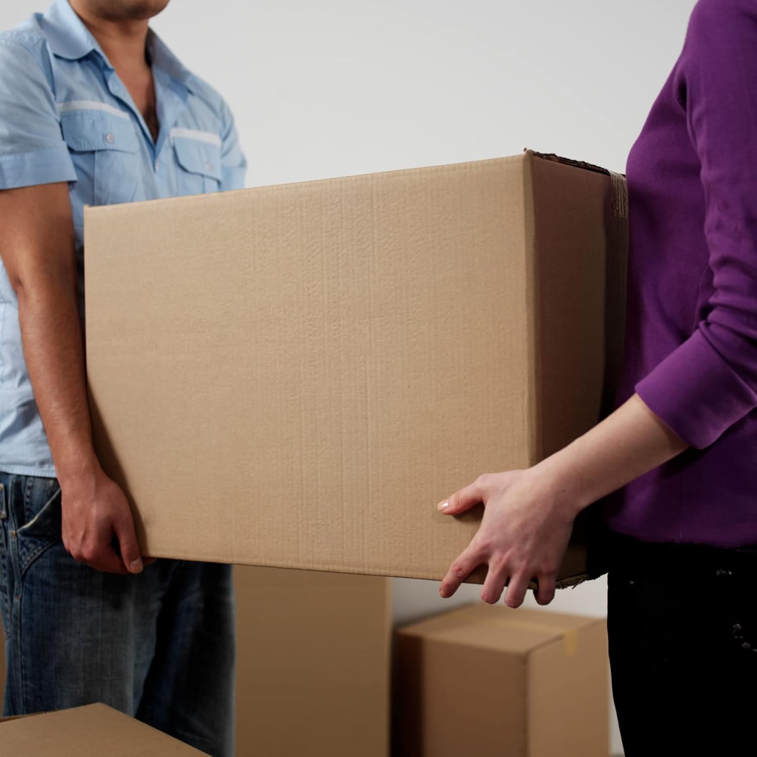 uBoxes Extra Large (Pack of 5) 23" x 23" x 16" Standard Corrugated Moving Box, Brown Corrugated - Image 6