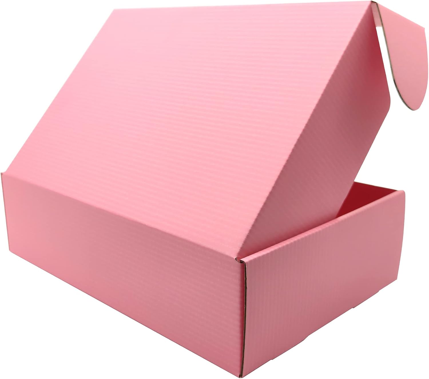 Lmuze Pink Shipping Boxes for Small Business Pack of 20-12x9x4 inches Cardboard Corrugated Mailer Boxes for Shipping Packaging Craft Gifts Giving Products - Image 3