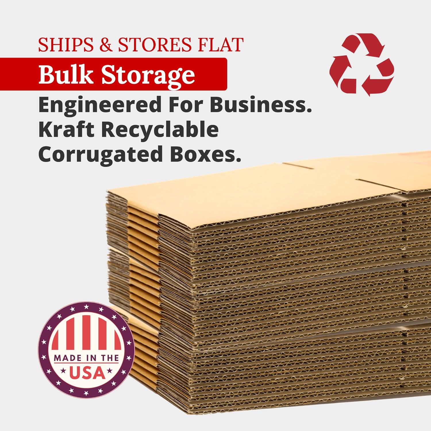 Alternative view of PARTNERS BRAND 16 x 10 x 6 Corrugated Cardboard Boxes, Medium 16"L x 10"W x 6"H, Pack of 25 | Shipping, Packaging, Moving, Storage Box for Home or Business, Strong Wholesale Bulk Boxes