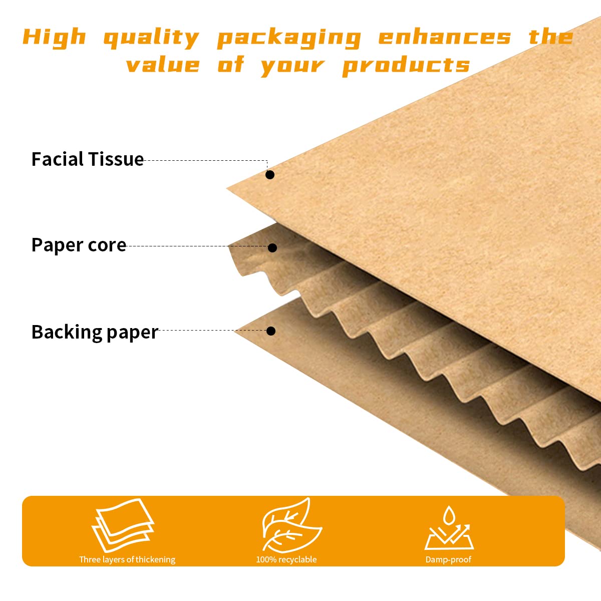 Shipping Boxes,9" x 6" x 4" Which is Anti-Impact Come with Exquisite Sealing Label.Suitable E-Commerce Packaging, Shipping Packaging. - Image 3