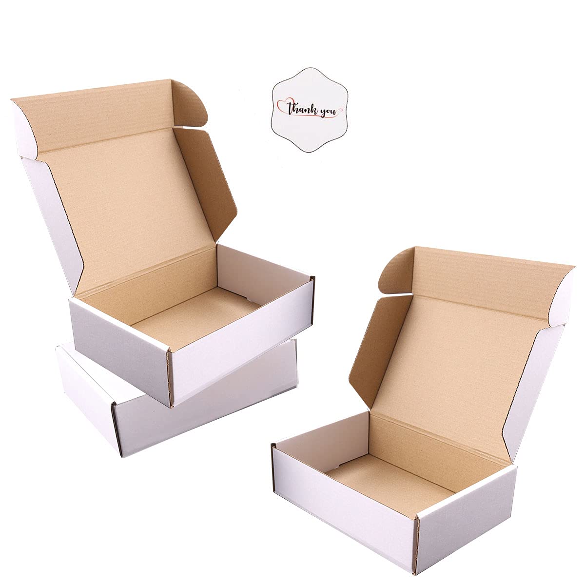 Shipping Boxes,9" x 6" x 4" Which is Anti-Impact Come with Exquisite Sealing Label.Suitable E-Commerce Packaging, Shipping Packaging. - Image 8