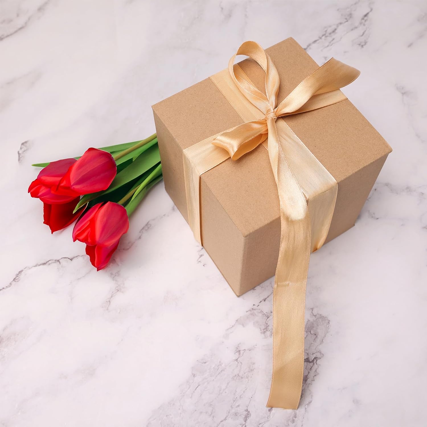 CRUGLA 40 Packs 5x5x5 Shipping Boxes for Small Business, Corrugated Cardboard Boxes Bulk for Shipping Packing Mailing