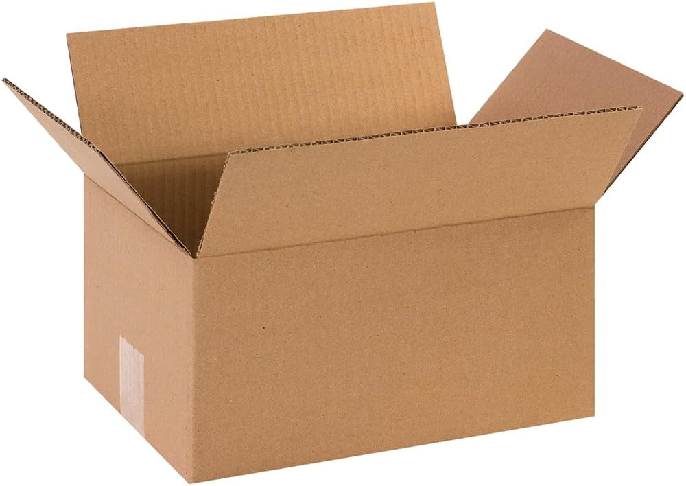 Alternative view of BOX USA Shipping Boxes Small 12"L x 8"W x 6"H 25-Pack - Corrugated Cardboard Box for Moving, Mailing, Packing, Packaging and Storage