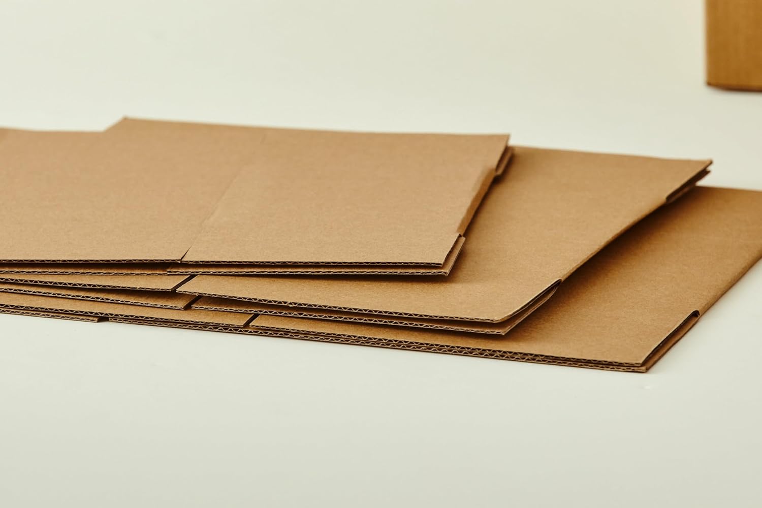 Lujazau 25 Packs Small Shipping Boxes 4X4X4 Inches, Kraft Corrugated Cardboard Boxes, For Small Business, Easy Assemble For Mailing, Moving, Packing And Storing - Image 7