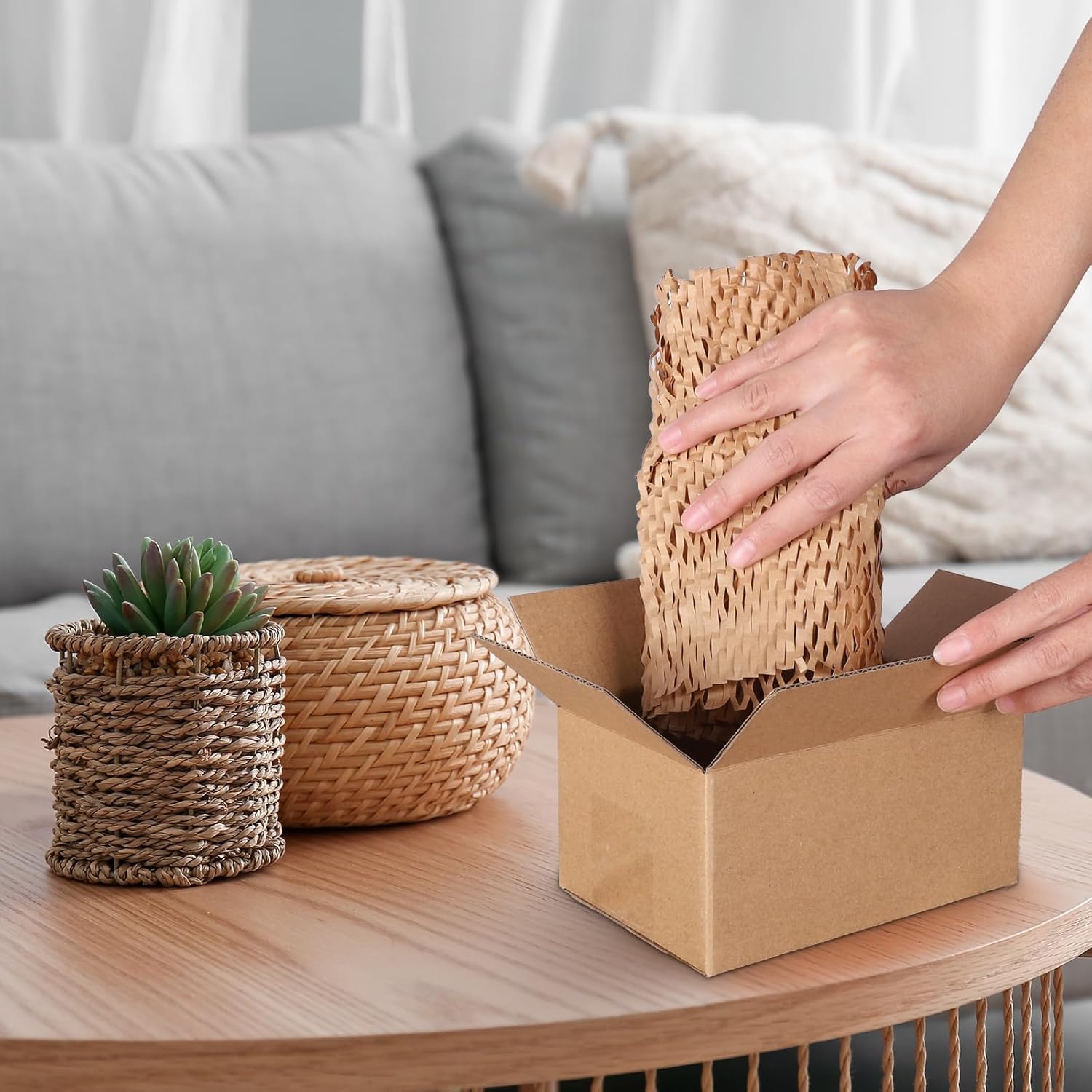 zmybcpack 40 Pack 6x4x3 inch Corrugated Boxes Mailer- Corrugated Cardboard Mailer Shipping Boxes, Small Mailing Packing Boxes for Shipping, Packing, Storage