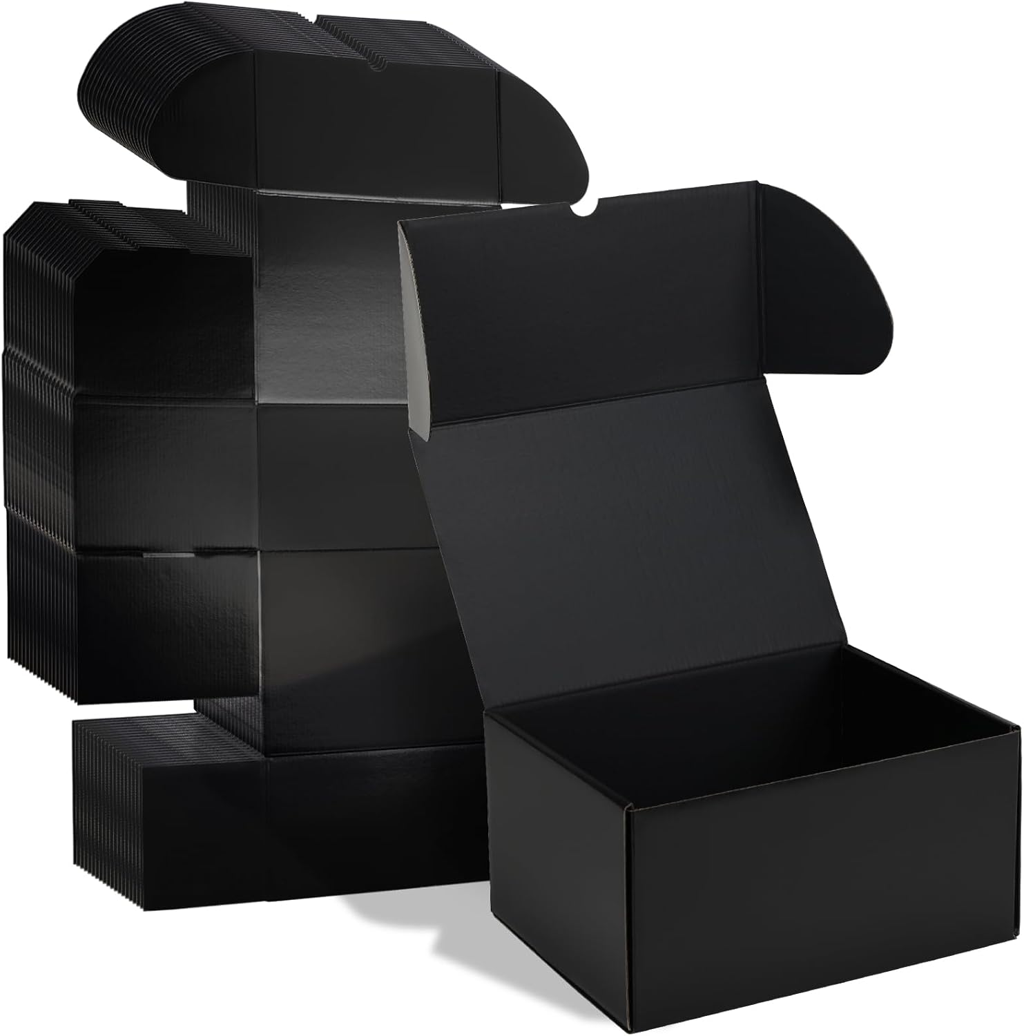 ZBEIVAN 4x3x2 White Shipping Boxes Set of 50, Corrugated Cardboard Mailer Boxes for Packaging Small Business Mailing Gifts - Image 6