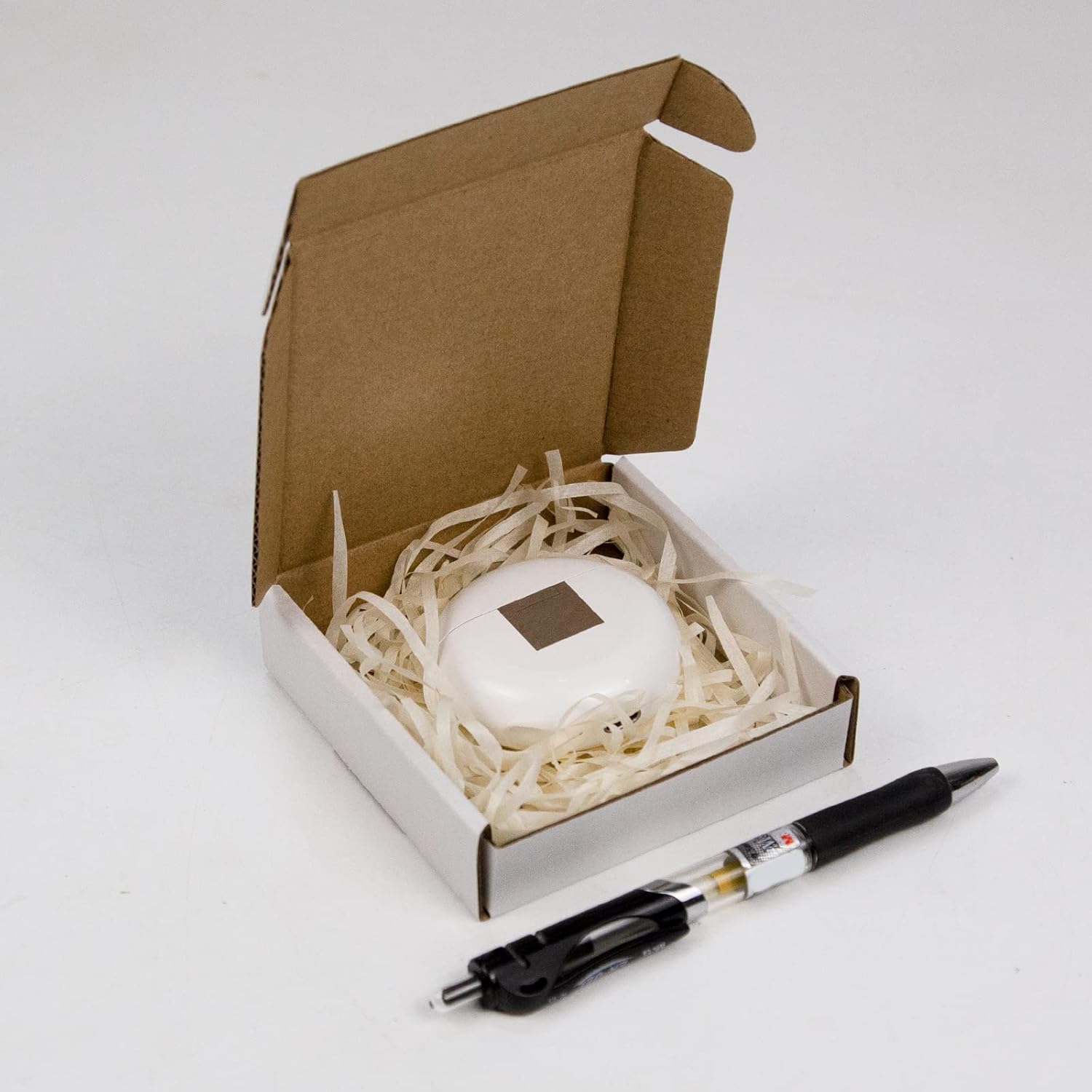 SUNLPH 50 Pack 4x4x1 Inches Small Shipping Boxes, White Corrugated Cardboard Boxes, Moving Mailing Packing Box - Image 3