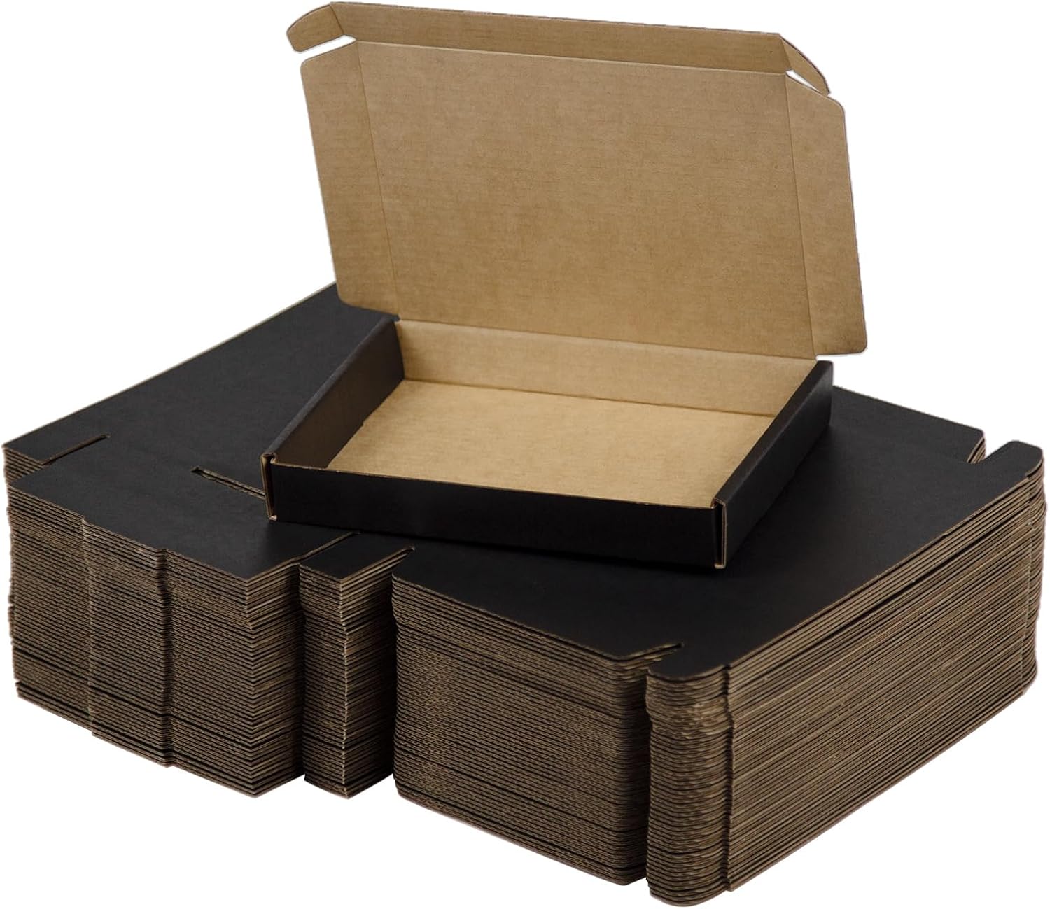 SUNLPH 50 Pack 4x4x1 Inches Small Shipping Boxes, White Corrugated Cardboard Boxes, Moving Mailing Packing Box - Image 6