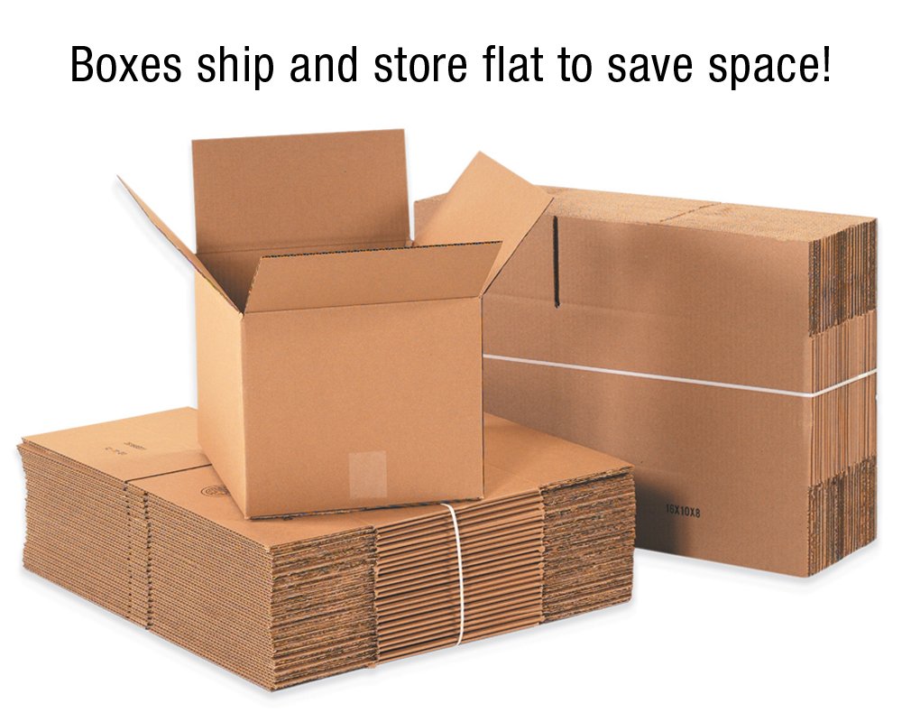 Alternative view of BOX USA 40x18x8 Corrugated Boxes, Large, 40L x 18W x 8H, Pack of 10 | Shipping, Packaging, Moving, Storage Box for Home or Business, Strong Wholesale Bulk Boxes
