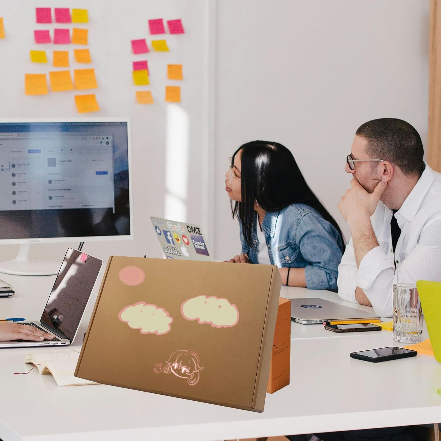 14x10x3 inch Shipping Boxes Pack of 20, Brown Corrugated Cardboard Box Mailer Boxes for Packaging Small Business Shipping,Recyclable Moving Storage Mailing Boxes Bulk Book Literature Gift Giving - Image 5