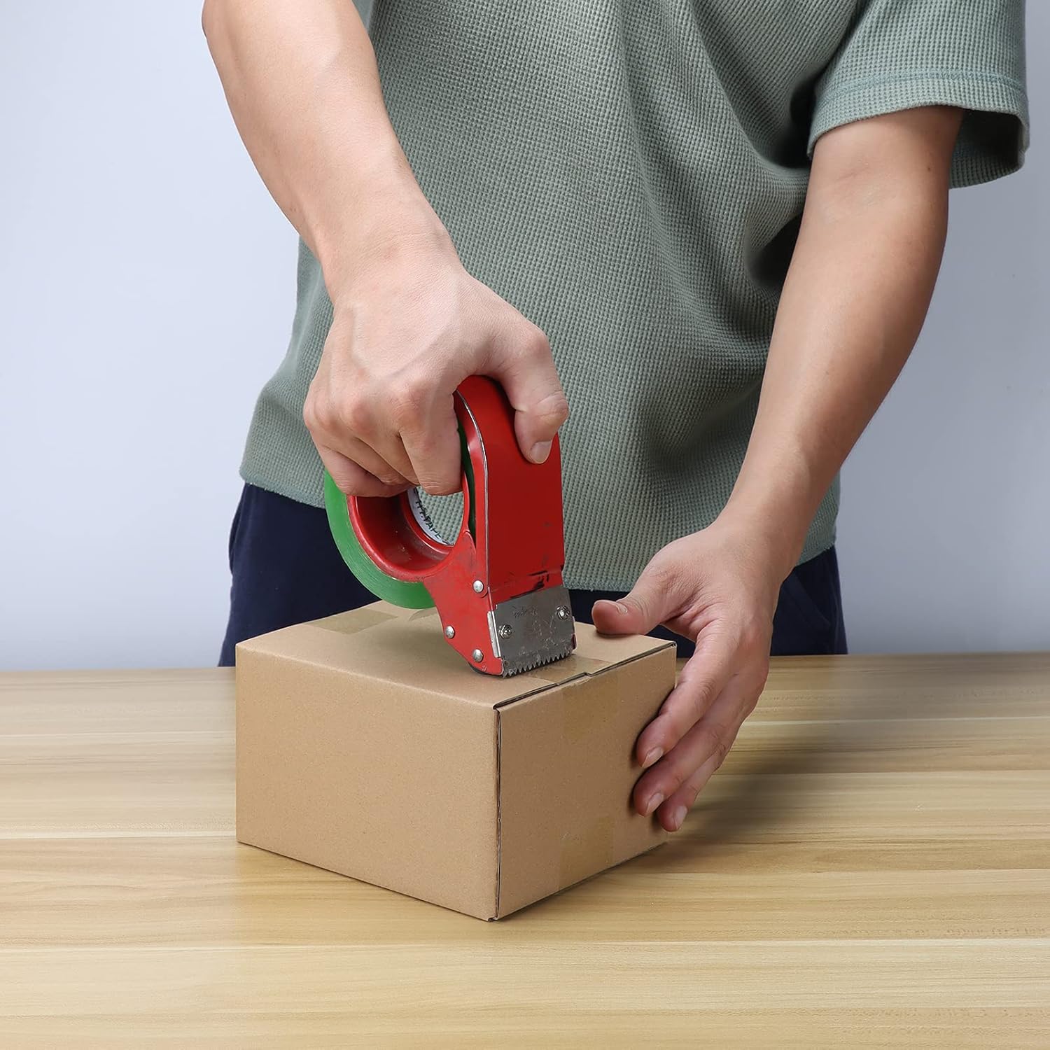 CRUGLA Shipping Corrugated Boxes Mailers 7x5x4 inch, Kraft Cardboards Packing Boxes for Business, Home, Packs of 25