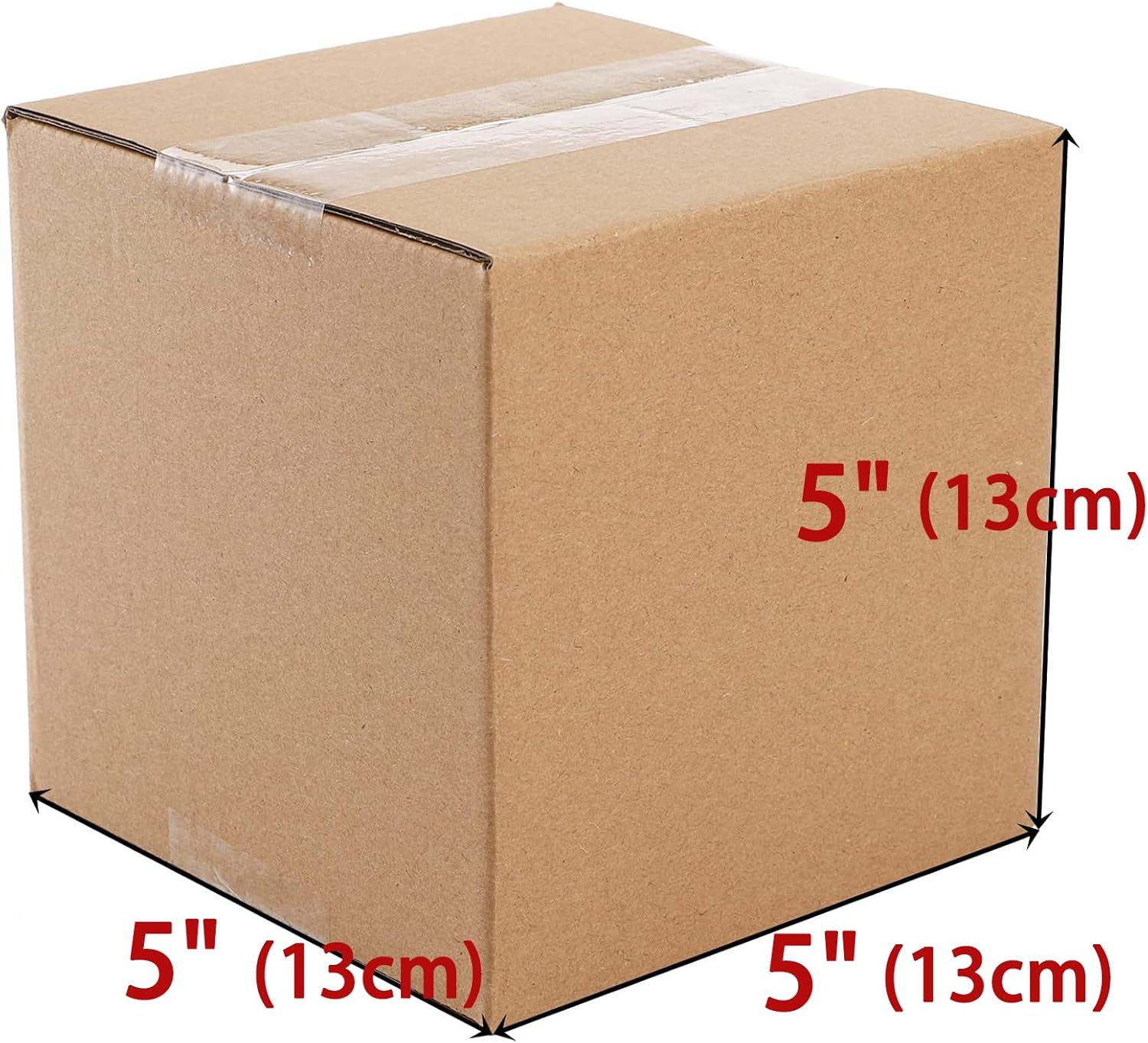 Alternative view of Peohud 5x5x5 Inches Shipping Boxes, 30 Pack Corrugated Cardboard Box, Small Cube Mailing Boxes for Packing, Moving, Shipping, Storage, Small Business