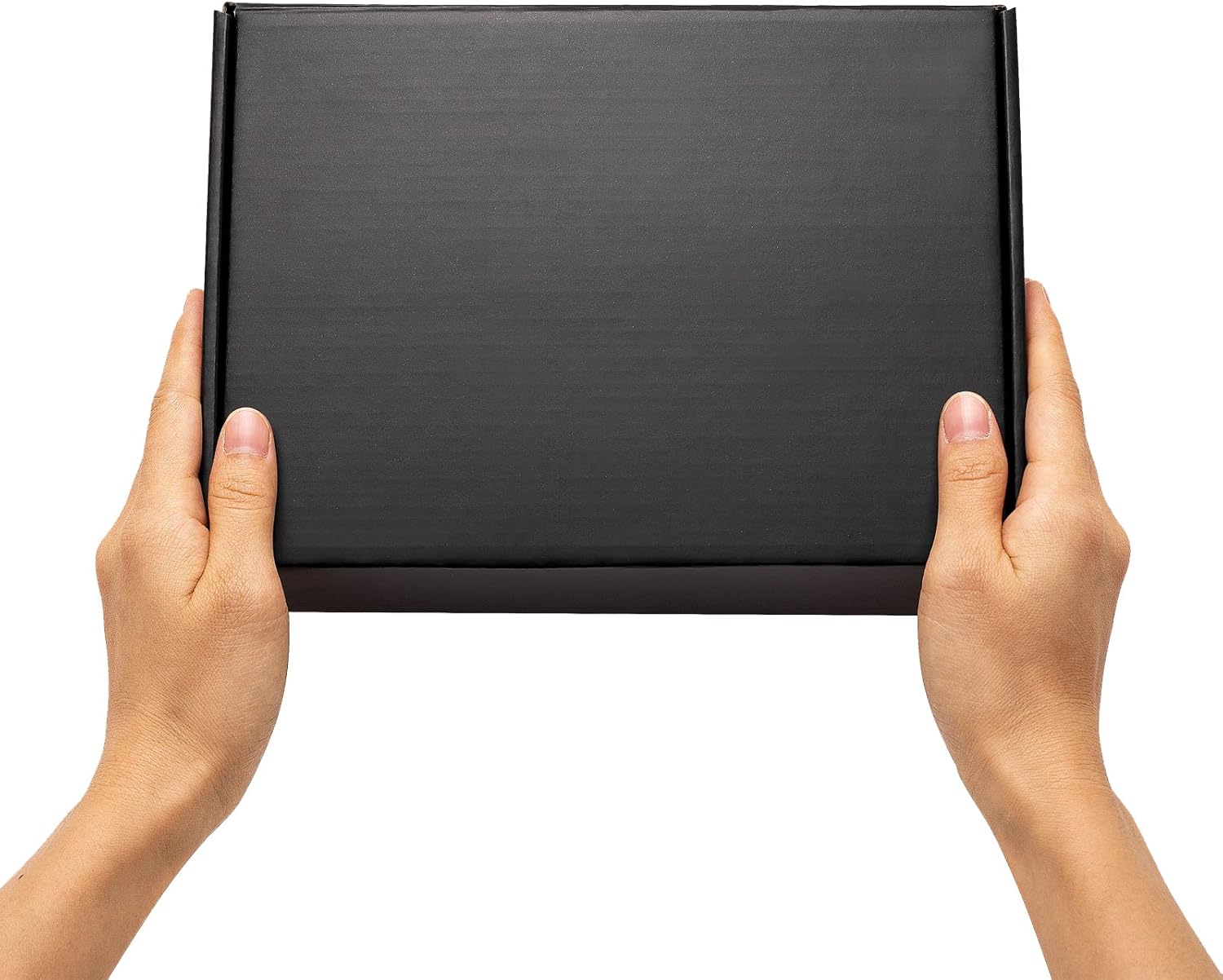 Timirog 9x6.5x2 Inches Black Shipping Boxes 25 Pack - Corrugated Cardboard Mailing Box for Small Business, Tab Locking Literature Mailer Packaging Supplies for Packing Digest Size Book Gifts Craft DVD - Image 6