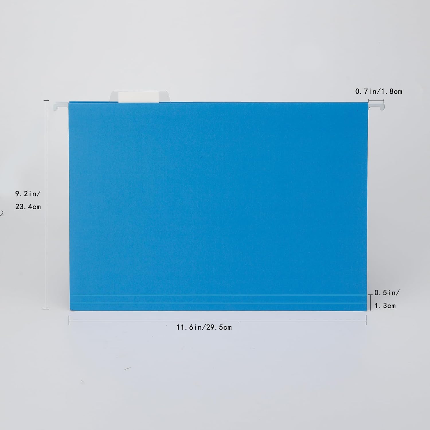 Alternative view of Blue Hanging File Folders,50 Packs Reinforced Hang Folders,Designed for Home and Office Color Coded File Organization, Letter Size