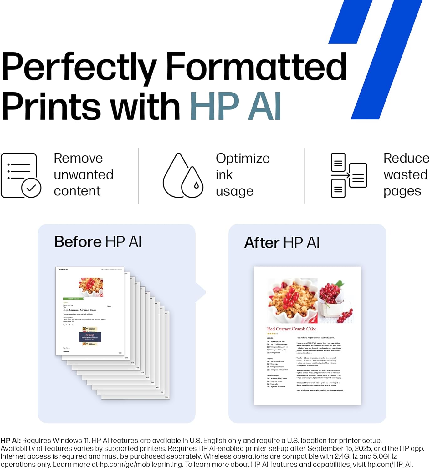 Alternative view of HP OfficeJet Pro 8139e Wireless All-in-One Color Inkjet Printer, Print, scan, copy, fax, ADF, Duplex printing Best-for-home office, 1 year Instant Ink trial included, AI-enabled (40Q51A)