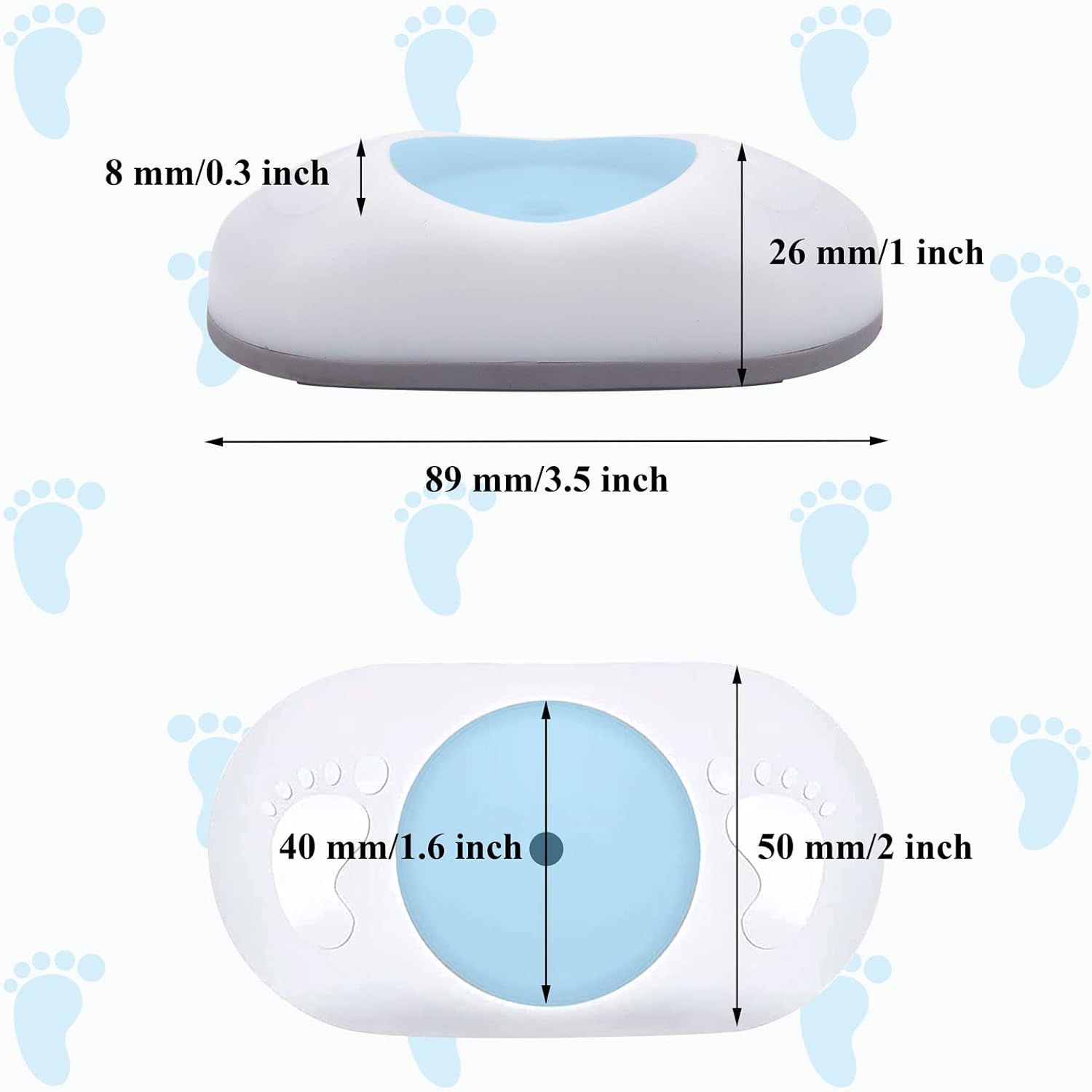 Alternative view of 2-Pack M10 Baby Gate Adapter with Wall Protector, 10mm Extender, Replacement Bolt for Pressure Mounted Gates