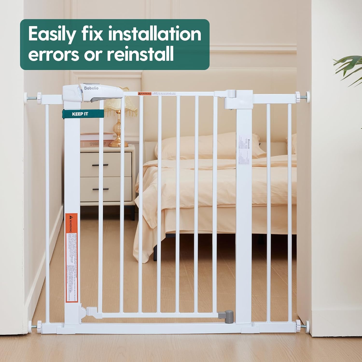 Babelio Baby Gate Gap Lock （2 Pack）