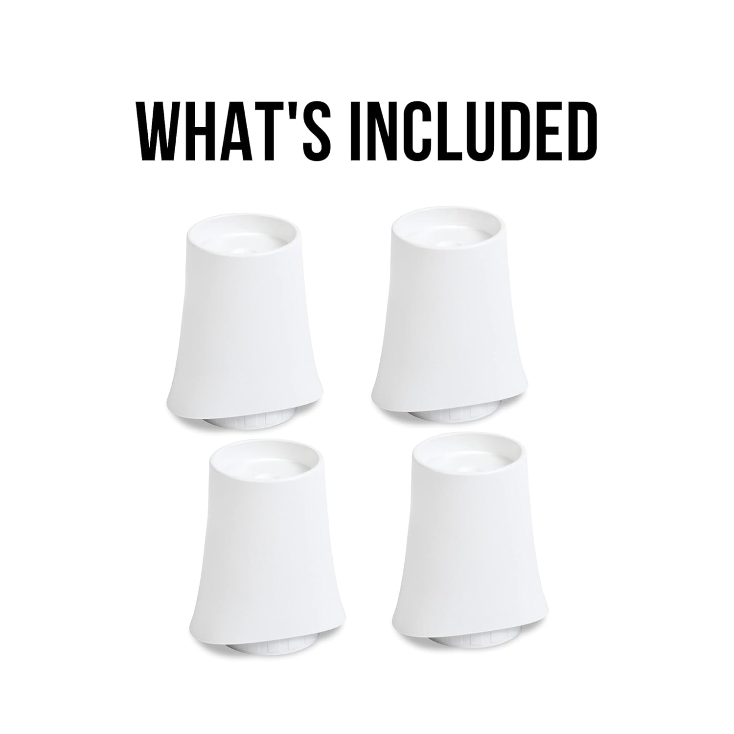 Wall Nanny 6 Inch Extension Accessories for Baby Gate (Made in USA) Connect Extensions to Wall Nanny's and Add 6 Inches in Length to Baby Gates - 4 Pack