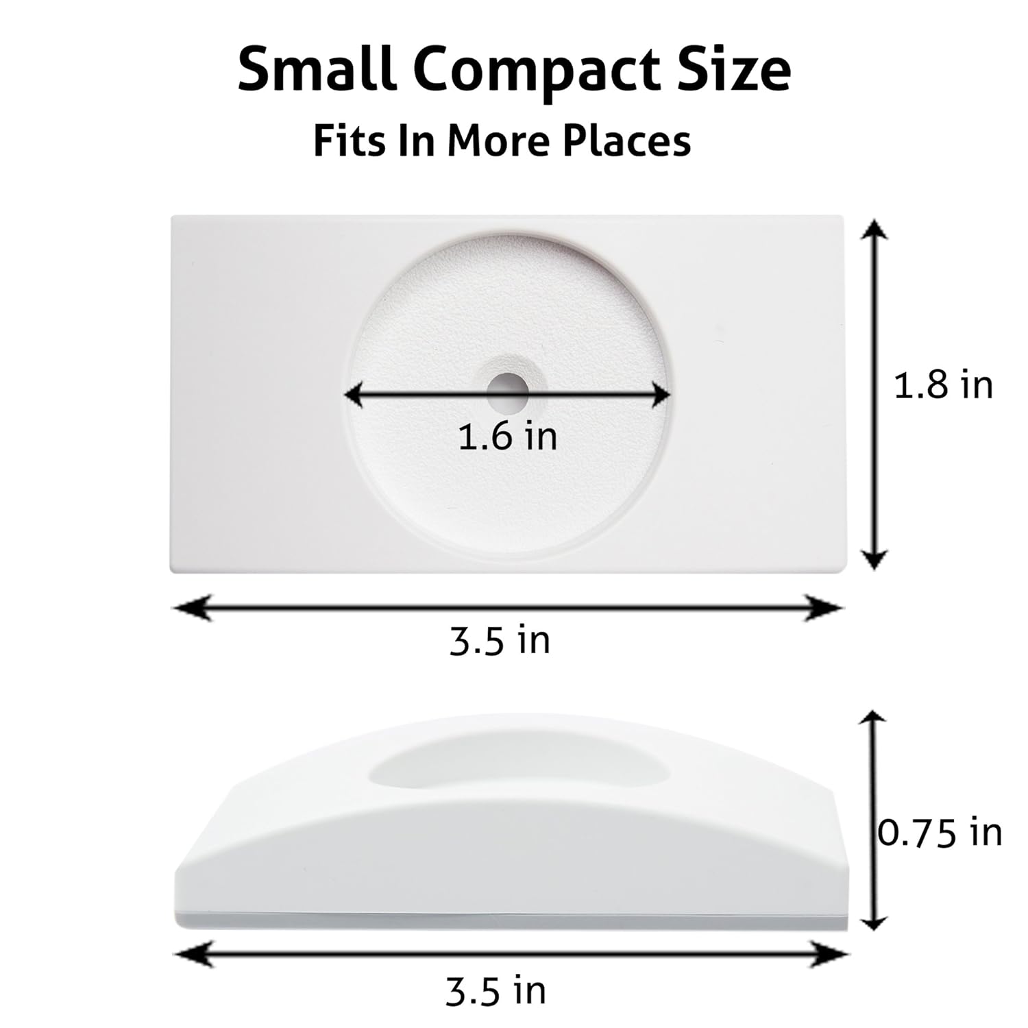 Alternative view of Wall Nanny - Dog Gate Wall Protector (Made in USA) Protects Walls and Doorways from Pet Gates - for Pressure Mounted Indoor Safety Baby Gates (4 Pack)