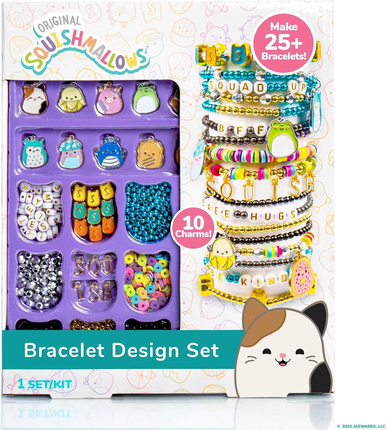 Original Squishmallows Bracelet Design Set, Cute & Friendship Bracelet Kit, Jewelry Making Kit, Charm Bracelet Making Kit, Beading & Jewelry Making, Friendship Bracelet Making Kit - Image 8