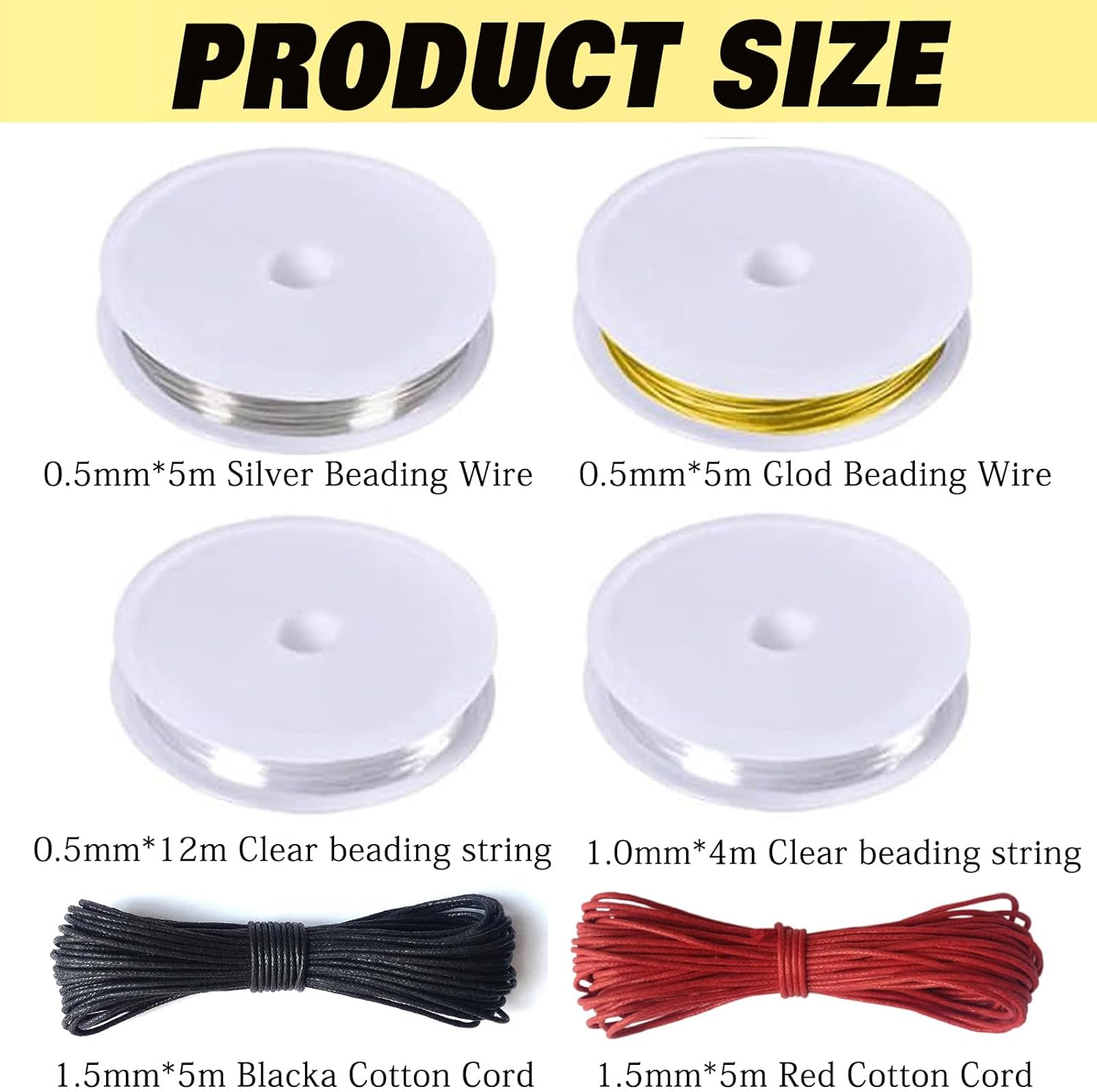 Alternative view of GTAAOY Jewelry Making Supplies Kit for Adults, Jewelry Repair Kit with Pliers, Findings and Beading Wires for Jewelry Repair Making and Beading