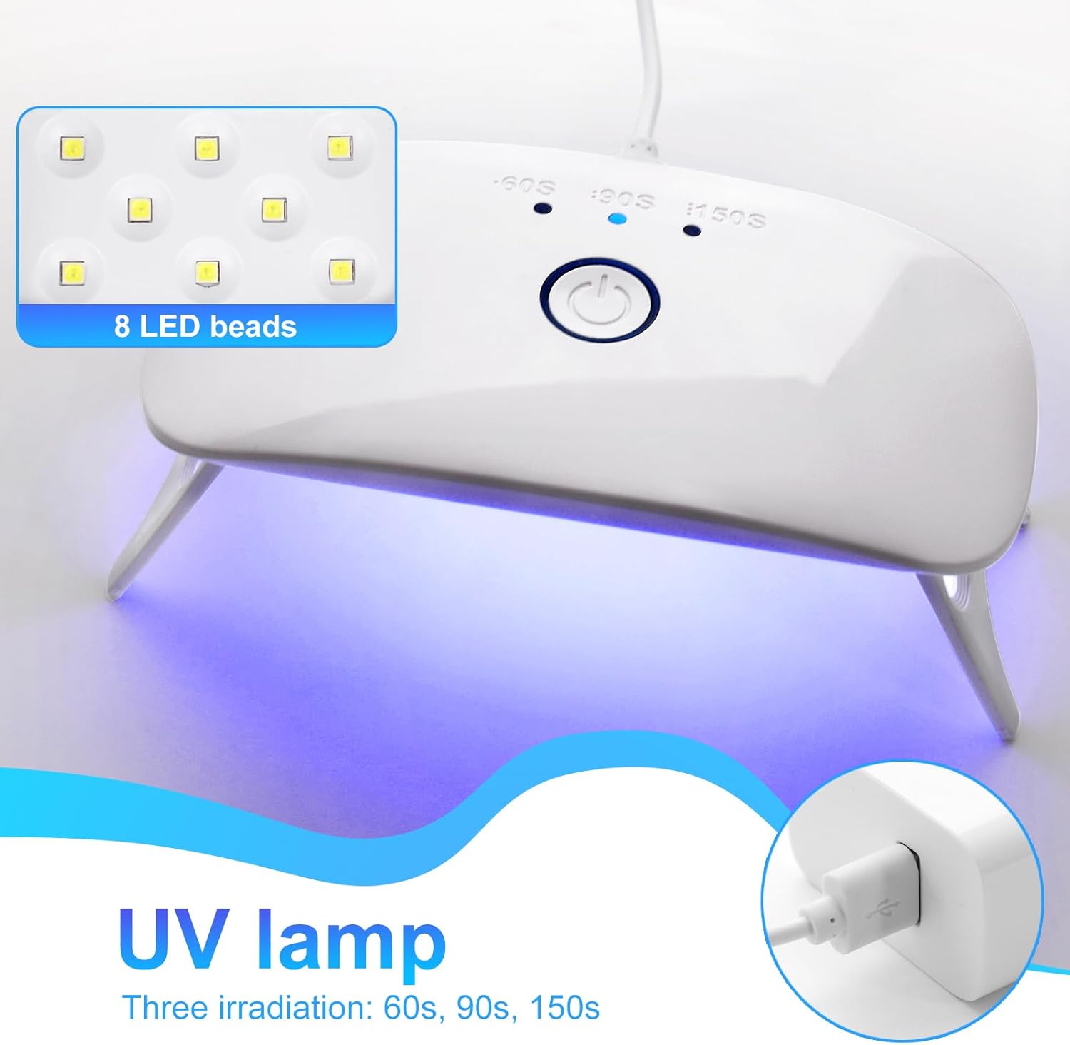 Alternative view of KISREL UV Resin Jewelry Making Kit, 400g Crystal Clear Resins with Light and Molds, DIY Jewelry Making Resin Kits, Resina Starter Kit for Keychain, Hair Clip and Earring