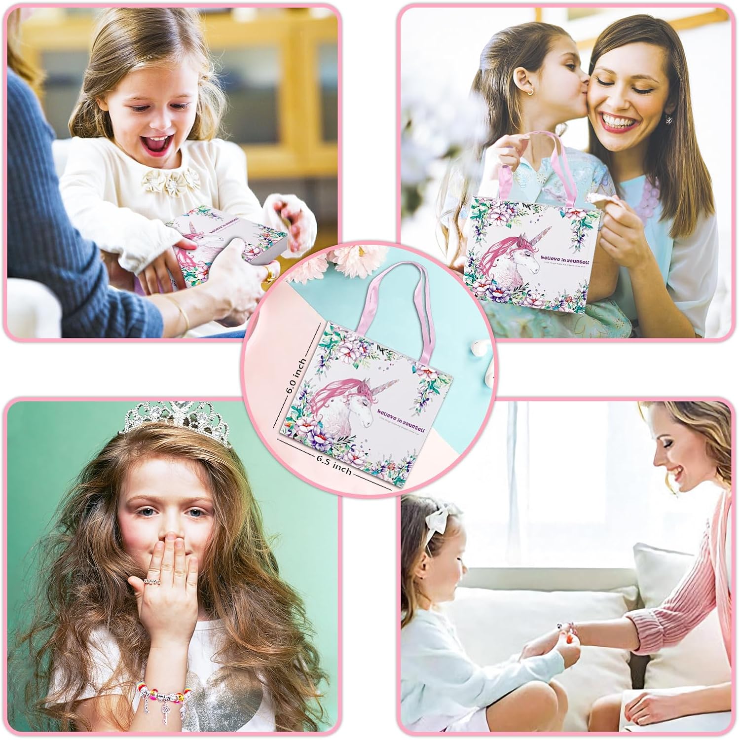 SUREHOME Jewelry Making Kit for Girls 8-12, 110 Pcs Charm Bracelet Making Kit DIY Toy Art and Crafts for Kids Ages 4-8 Birthday Christmas Gifts for Little Girls 5 6 7 9 10 11 Years Old Trendy Stuff - Image 4