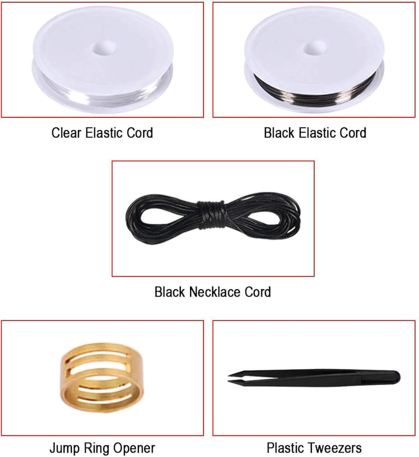 anezus Jewelry Repair Kit with Jewelry Pliers, Jewelry Making Tools, Beading String and Jewelry Making Supplies for Jewelry Repair, Jewelry Making and Beading - Image 4