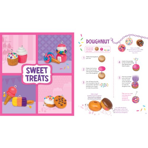 Alternative view of Make Clay Charms (Klutz Craft Kit) 8" Length x 1.19" Width x 9" Height