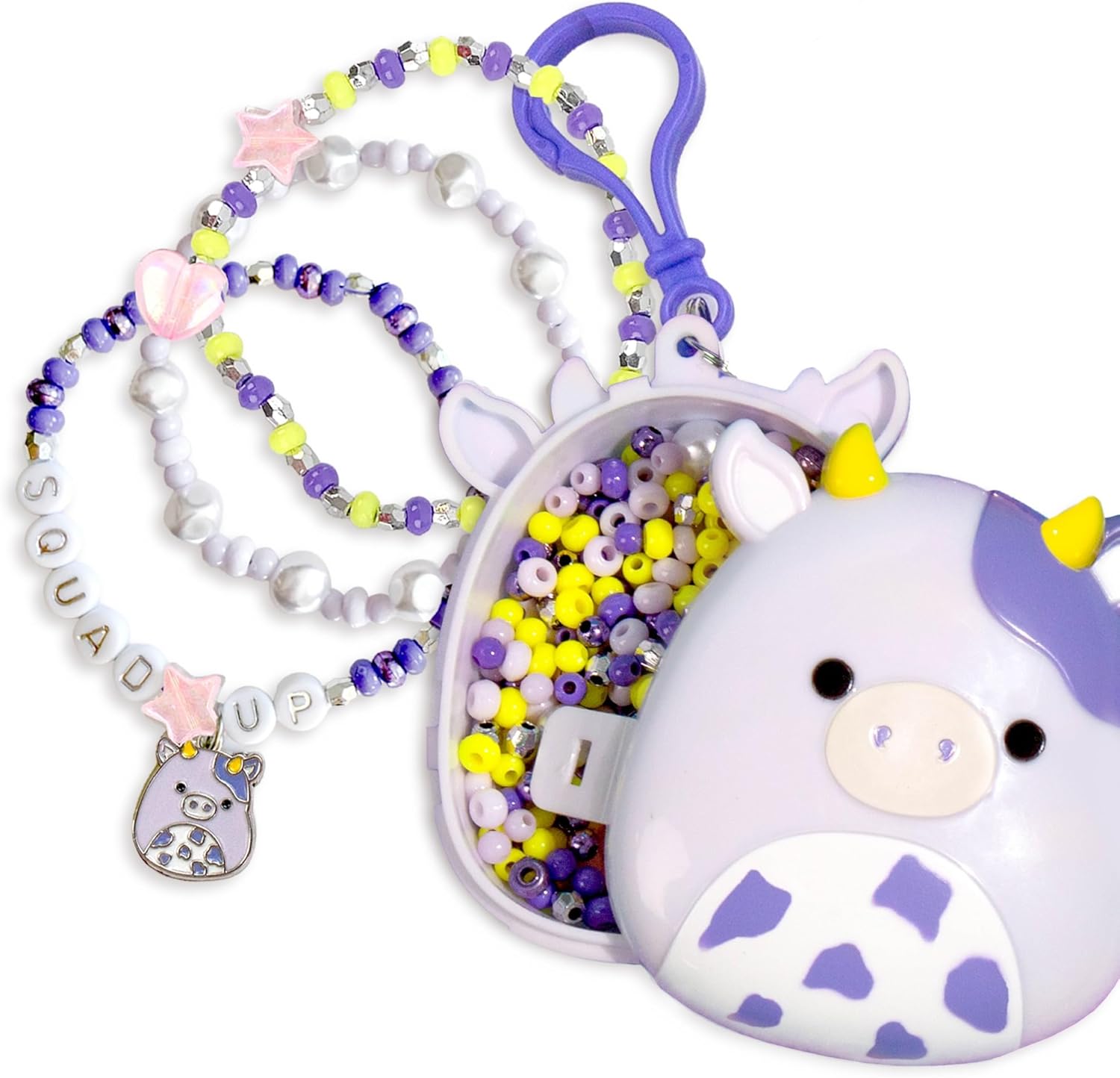 Original Squishmallows Bracelet Bundle, Bracelet Making Kit, Friendship Bracelet Kit, Charm Bracelet, Charm Bracelet Making Kit, Gifts for Girls, 7 Year Old Girl Birthday Gifts, Teen Girl Crafts - Image 6