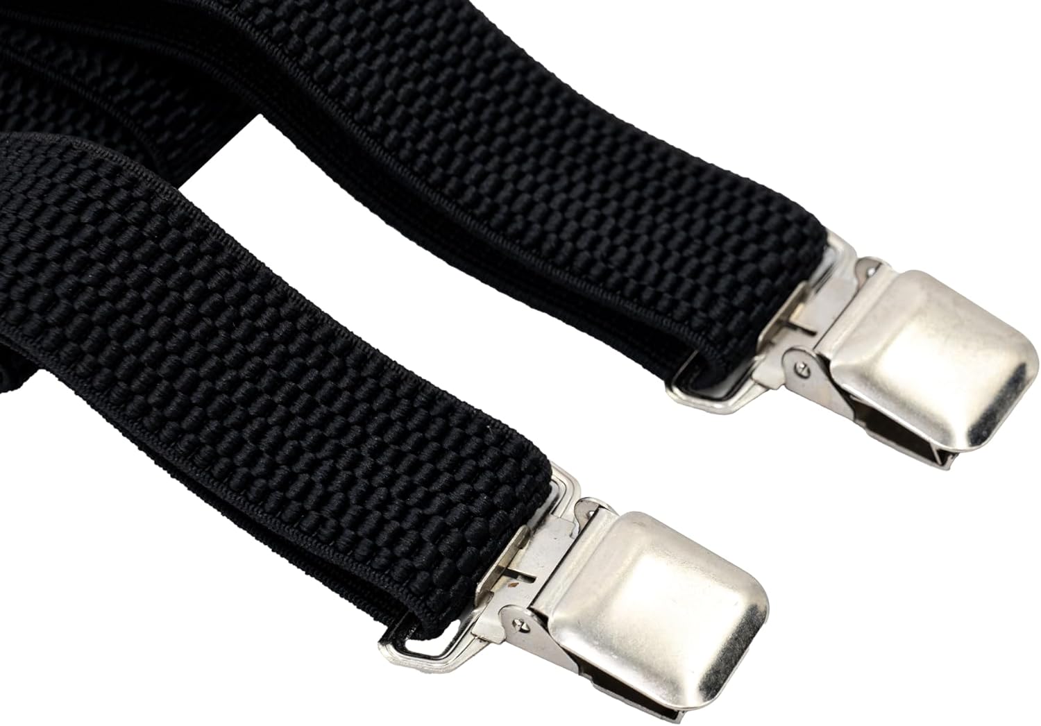 iSuper Suspenders for Men, Adjustable Wide Suspenders with Strong Clips X Shape Costume Heavy Duty (1.5in Width)