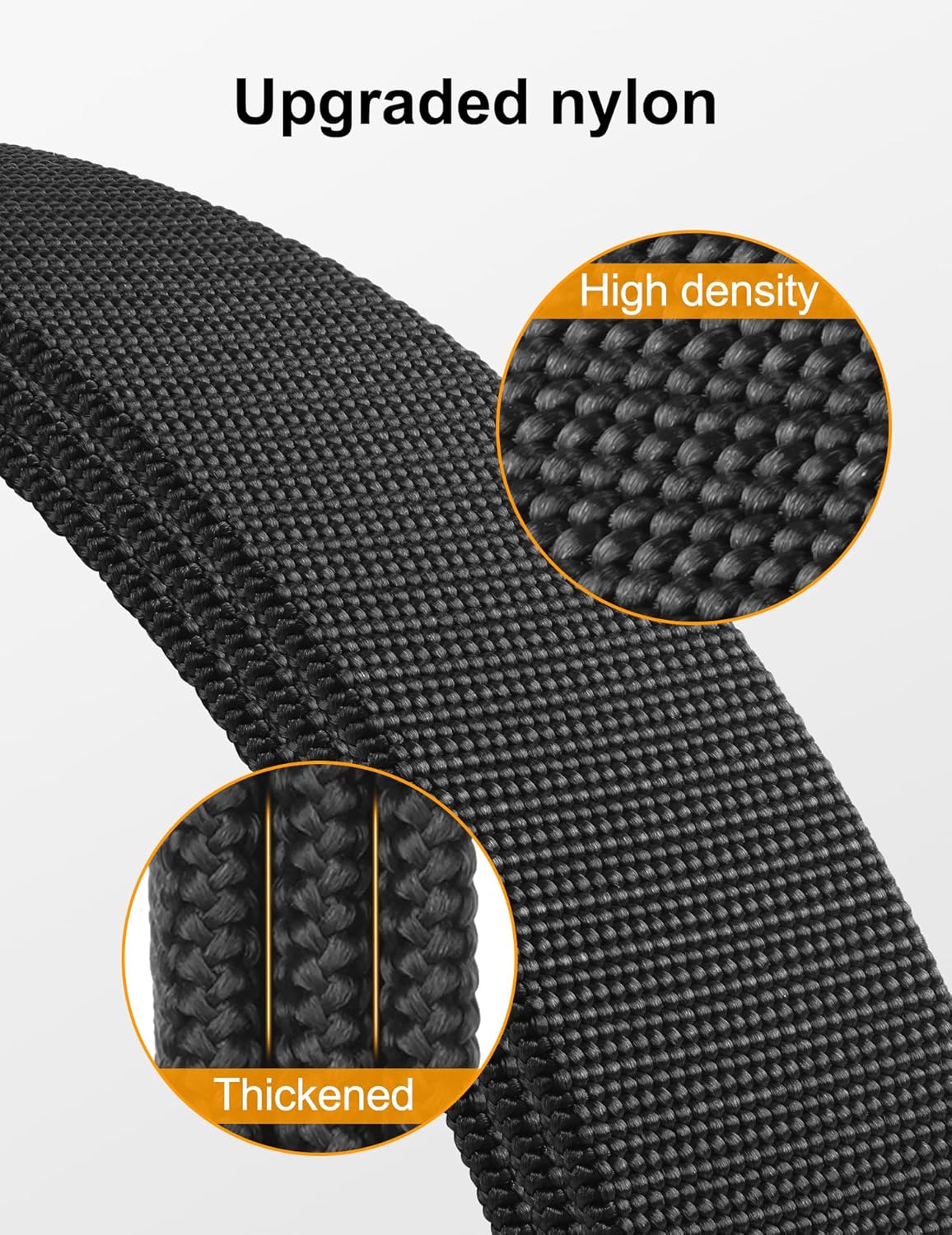 Alternative view of JUKMO Stretch Tactical Belt for Men, Military Work Rigger Hiking 1.5" Elastic Nylon Web Ratchet Quick Release Belt