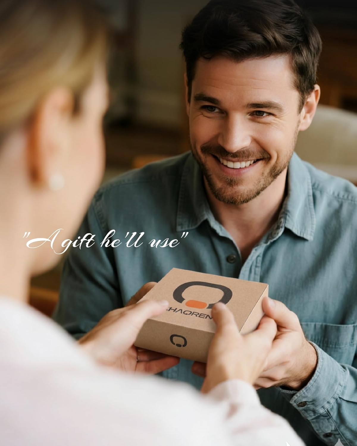 CHAOREN Mens Belt Leather - 1 3/8" Dress Belts for Men - Considerate Gift for Work Business Casual Jeans - Image 6