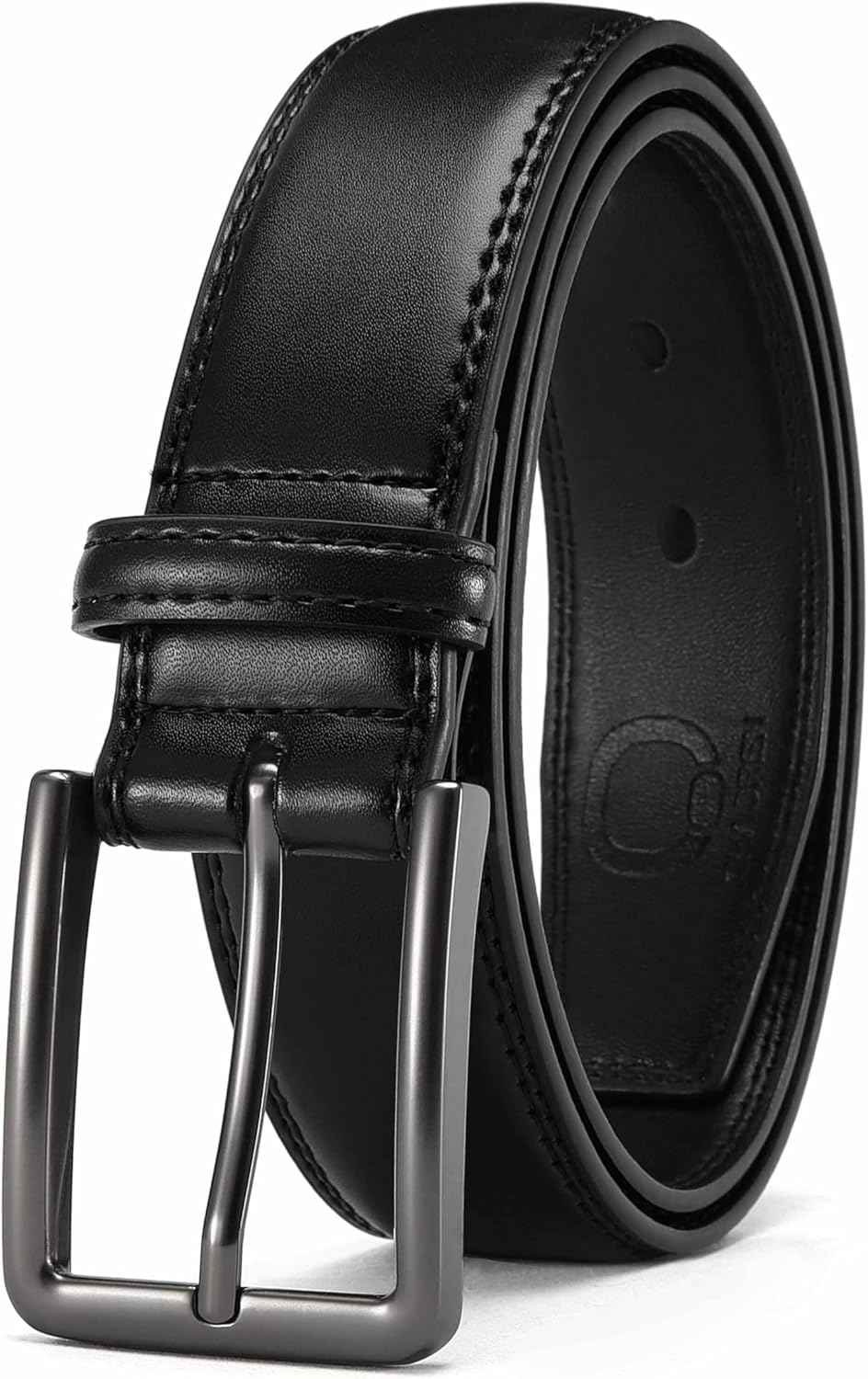 CHAOREN Mens Belt Leather - 1 3/8" Dress Belts for Men - Considerate Gift for Work Business Casual Jeans - Image 7