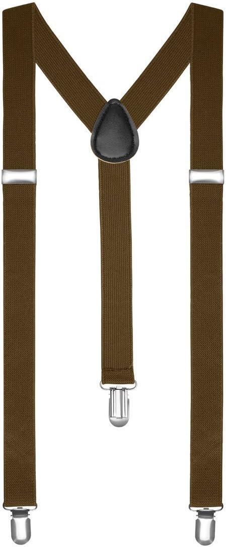 Boolavard Braces/Suspenders One Size Fully Adjustable Y Shaped With Strong Clips - Image 8