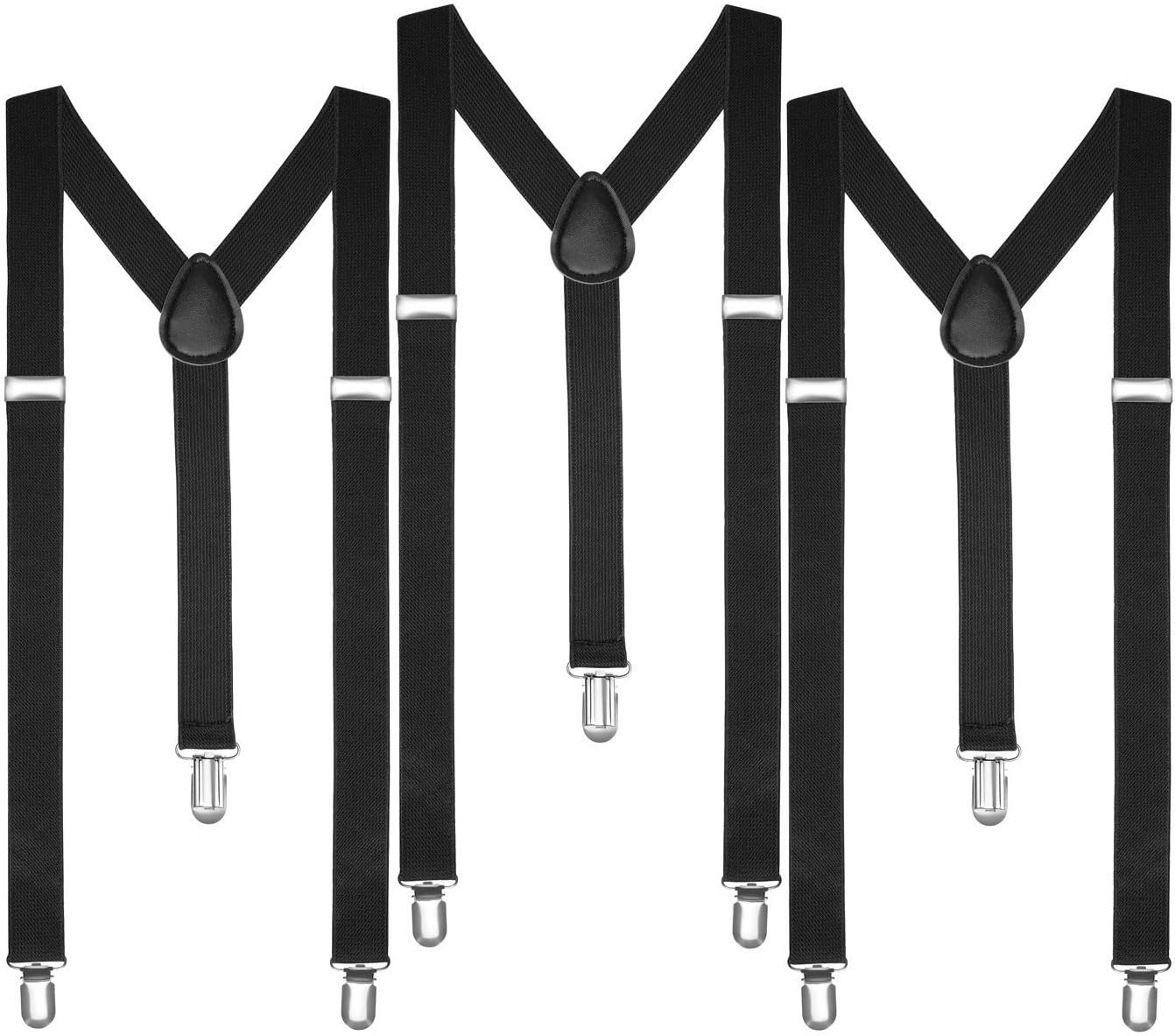 Boolavard Braces/Suspenders One Size Fully Adjustable Y Shaped With Strong Clips - Image 9