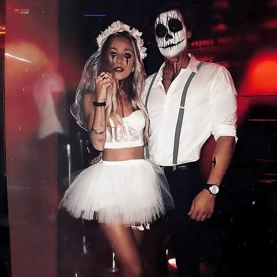 WOXVM Mens Suspenders Adjustable Braces with 4 Strong Metal Clips Elastic X Back Heavy Duty Suspender for Men and Women - Image 5