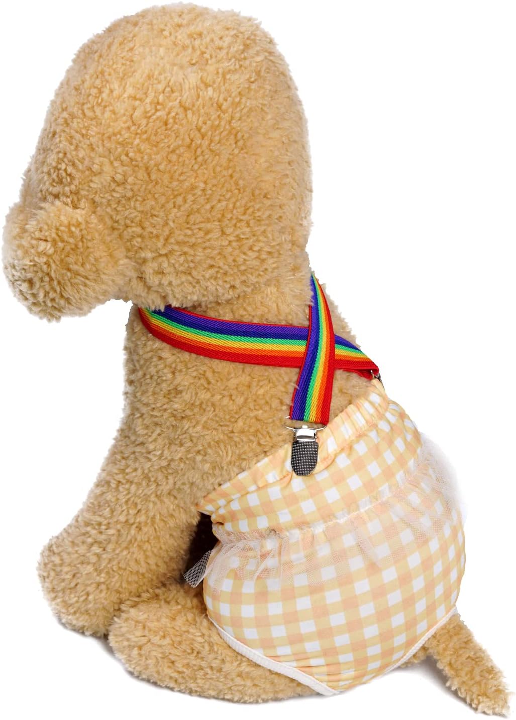 mifengda Dog Suspenders Diapers Suspenders Female Male Adjustable Pet Diapers Keeper for Dog Diapers Pet Clothes Small Dogs - Image 5