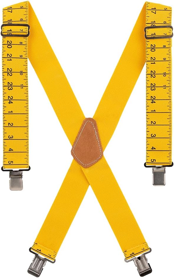 Alternative view of Bucket Boss - Liaru2019s Suspenders, Belts & Suspenders (61100), Yellow (Yardstick)