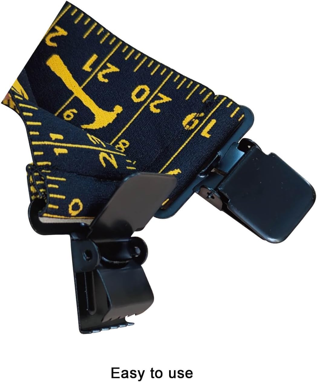 Alternative view of AireKouzia Suspenders for Men Mens Suspenders - 2 Inch Work Suspenders for Men Heavy Duty Black Suspenders Men with Clips