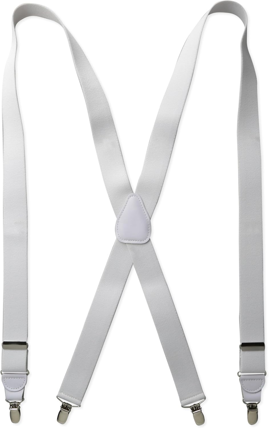 Status Men's TallPlusSize Suspenders 11/4 Inch Poly Elastic 54 Inch Drop Clip