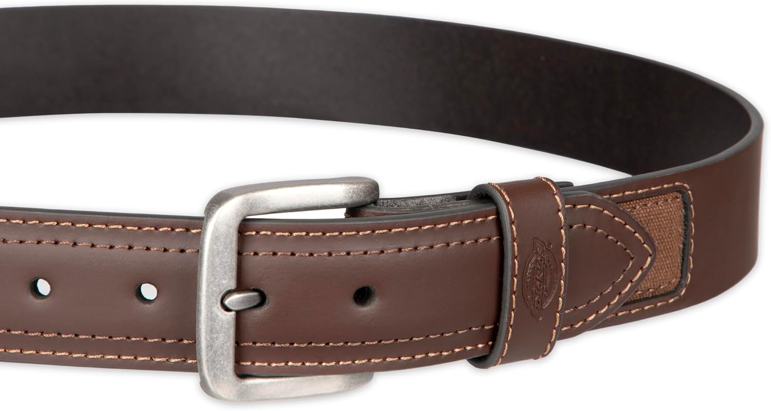 Alternative view of Dickies mens Industrial Strength Leather Belt u2013 Workwear, Durable, Reinforced, Heavyweight
