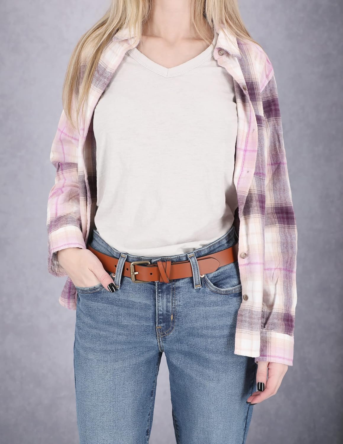 Alternative view of Timberland Women's Casual Leather Belt for Jeans