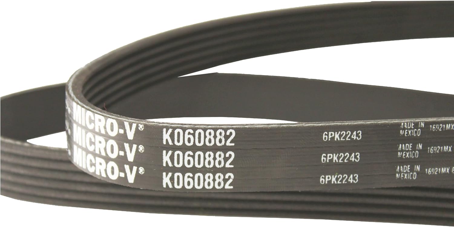Alternative view of Gates K060882 Micro V Serpentine Drive Belt
