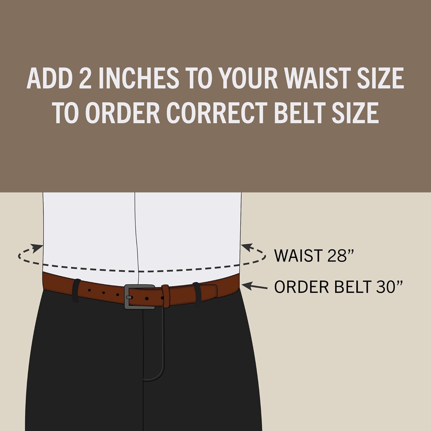 Perry Ellis mens Portfolio Timothy Leather Belt (Available in Big & Tall)