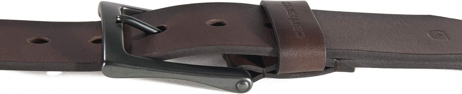 Alternative view of Carhartt Men's Rugged Burnished Leather Box Belts